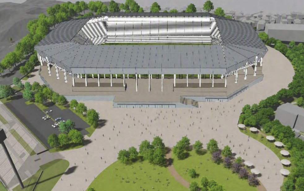 J_football_xxx's tweet photo. 全面屋根付き2万人規模のスタジアム

三ツ沢(2032年予定)　380億円🆕
亀岡(2020年開場)　156億円
蘇我(2005年開場)　81億円
仙台(1997年開場)　130億円

資源・人件費の高騰でコロナ禍以降の建設コストは天井知らず…。こう見ると、フクアリの建設費の抑え方はスゴイ。どういう工夫があったんだろう。 https://t.co/NqAp7w3hzh