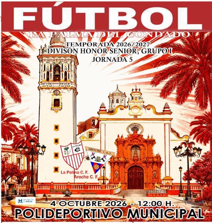 LaPalmaCF's tweet photo. Nuestro cartel físico para esta jornada. 
¡Vamos La Palma CF!. 💪🔴⚪️⚽️ https://t.co/LjNF2ny3Tw