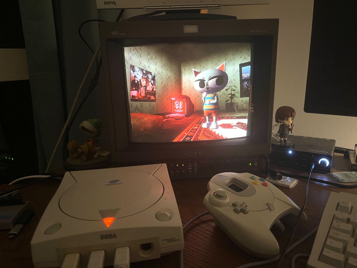 EliasDaler's tweet photo. If I someday did some streams which showed you how I make PS1 and Dreamcast games (with overview of the process, my tools, code etc.), would you watch it? 👉👈 https://t.co/Y7XhJRcZ53