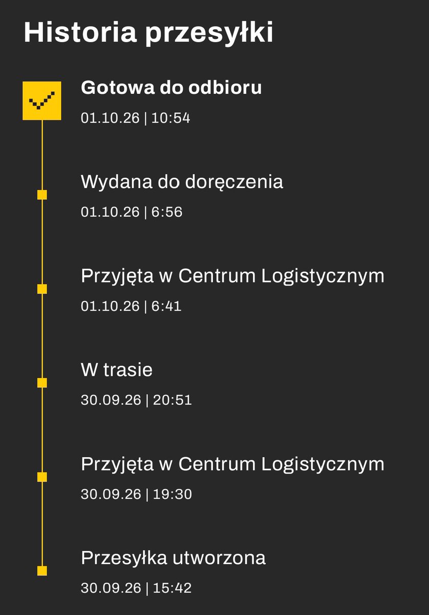 NatanEm_08's tweet photo. Niecały dzień, @InPostPL Kocham was🔥 https://t.co/i6CTqtep3r