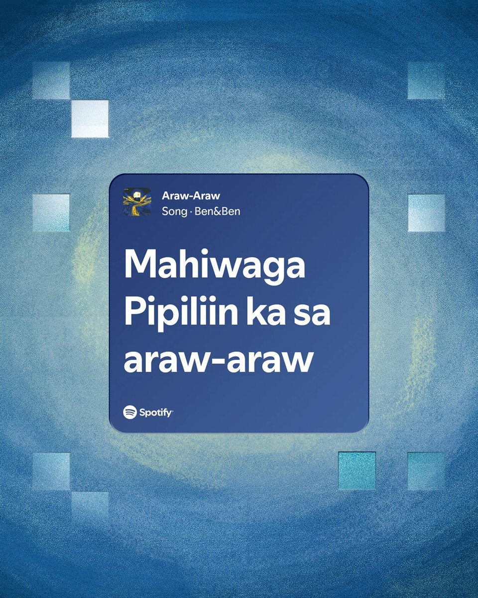 SpotifyPH's tweet photo. Liwanags! Will you be singing these lyrics softly or loudly at @BenAndBenMusic’s concert? 🎤

Here are some iconic Ben&amp;Ben lyrics to sing along to with the whole crowd. https://t.co/YeGjXZHzVb