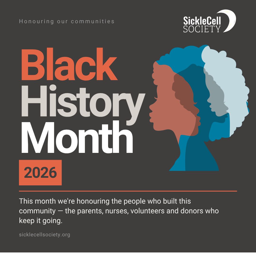 SickleCellUK's tweet photo. October is Black History Month.

This year's theme: Honouring Our Communities.

Ours was built by parents, nurses, volunteers and donors. This month we're honouring them.

#BlackHistoryMonth #HonouringOurCommunities https://t.co/rnc4Bse3aq