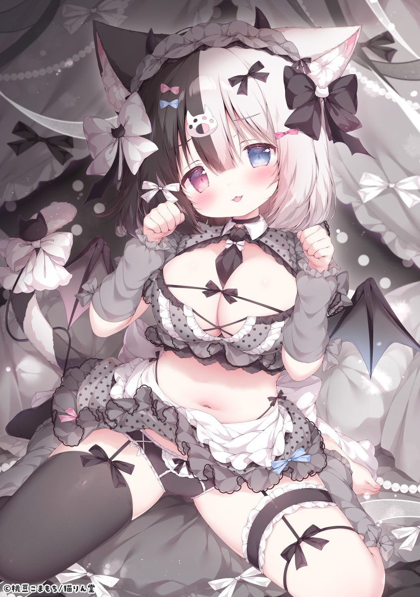 koma_momozu's tweet photo. にゃはっ、こんなのでドキドキしてるの～？ https://t.co/EaurE9xvcT