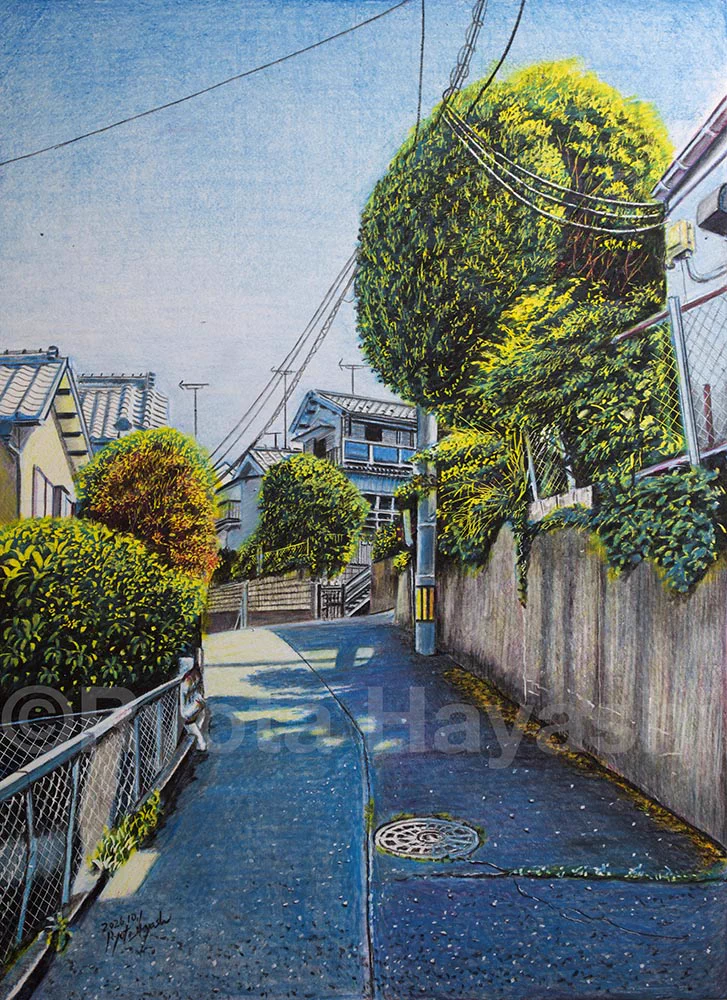 猛虎雪林を抜け 色鉛筆画 林 亮太 色鉛筆画家 on X: 