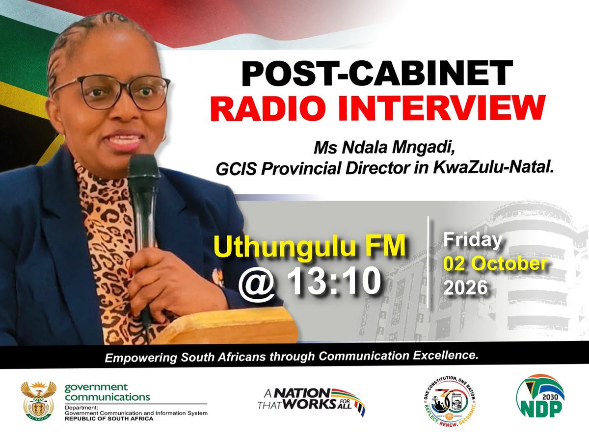 GCIS_KZN's tweet photo. #GovZAUpdatesKZN https://t.co/PhfMtYQloh