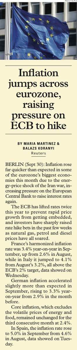 IngeniumAdvisor's tweet photo. #EU also feeling the heat on #inflation.

#economics #finance #business #manufacturing #industries #banking #Fed #IMF #IBRD #EBRS #BIS #AMRO #AIIB #ADB #NDB #PBOC #ISDB https://t.co/mX1MSvZftN