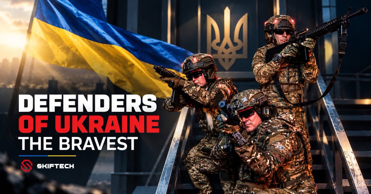SKIFTECH_'s tweet photo. Today, we honor every Defender of Ukraine who stands for our country and our people. 🇺🇦

We work to help service members train and develop skills that can save lives in real-world conditions.

We remember those who gave their lives defending Ukraine.

Thank you for protecting us. https://t.co/qgLA1Kn9XX