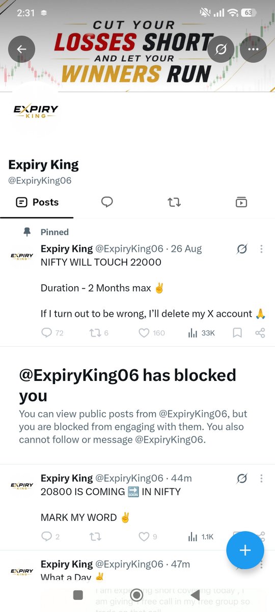 prashant_in_as's tweet photo. @RealRSTrading @Stockbeastx Another SCAMMER @ExpiryKing06 https://t.co/L9a13L8Zb7