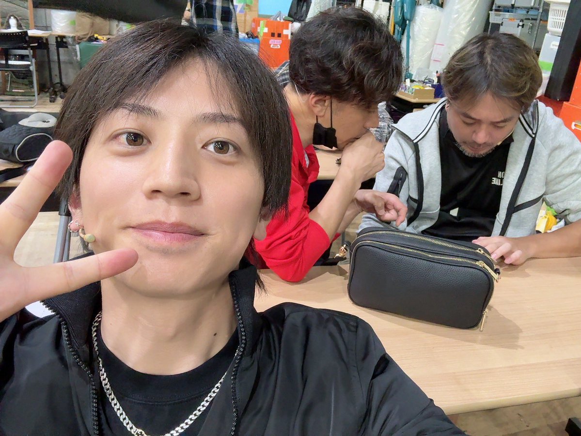 SORI0918's tweet photo. 若手俳優と撮りました。
#忍ミュ https://t.co/Ltqh3gGqJK