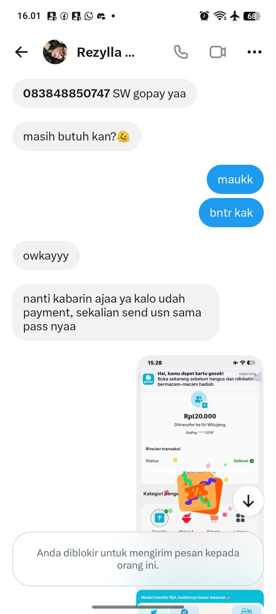 akastriiu's tweet photo. anjay diskem lg gwe tiati ya gusyy 
skemer handal gaya so iye
gopay : 083848850747 https://t.co/IlCYt4ekCQ