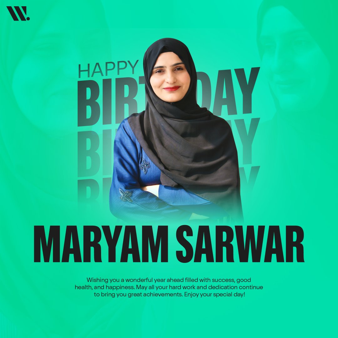 FutureSouls's tweet photo. Happy Birthday, Maryam Sarwar

Wishing you a wonderful birthday filled with happiness, success, and beautiful moments. May the year ahead bring you exciting opportunities, continued growth, and countless reasons to smile.

Have a fantastic birthday and an amazing year ahead! https://t.co/lgn6PG14uQ