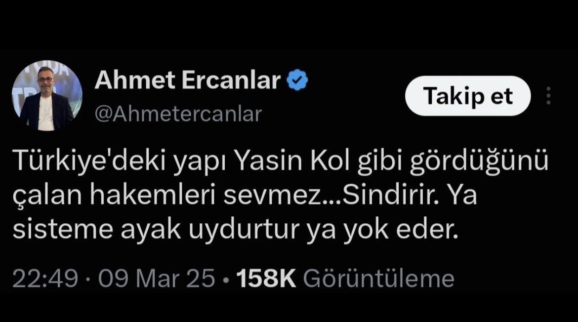 csknks's tweet photo. @Ahmetercanlar Sen ne kadar gevşek bir insansın Ahmet https://t.co/MqElrKloQH