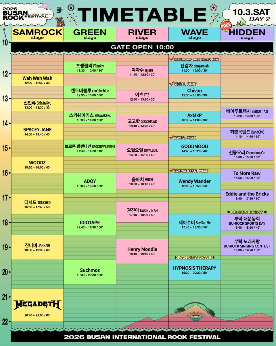 suchmoz's tweet photo. 🇰🇷This Saturday🇰🇷
2026 Busan International Rock Festival 

10/3(sat)19:30〜GREEN stage

KOREA,See you soon !!

https://t.co/aOZias55U2 https://t.co/ofdQcK88Mi