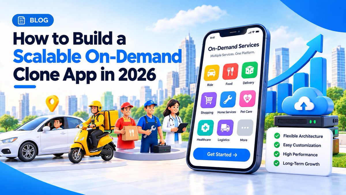 ondemandscript's tweet photo. 𝟕 𝐊𝐞𝐲 𝐒𝐭𝐞𝐩𝐬 𝐭𝐨 𝐃𝐞𝐯𝐞𝐥𝐨𝐩 𝐚 𝐒𝐜𝐚𝐥𝐚𝐛𝐥𝐞 𝐎𝐧-𝐃𝐞𝐦𝐚𝐧𝐝 𝐂𝐥𝐨𝐧𝐞 𝐀𝐩𝐩 𝐢𝐧 𝟐𝟎𝟐𝟔

https://t.co/NUatLmTtlN

#ondemandclone #scalableondemandcloneappin2026 #scalableondemandcloneapp #ondemandcloneapp https://t.co/D2pu7ZtLRa