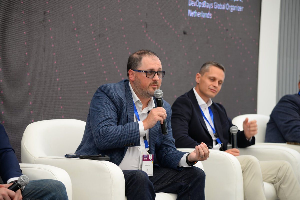 ITIDA's tweet photo. AI, engineering skills and Egypt’s talent advantage led the main panel at #DevOpsDays Cairo 2026, exploring how global companies can build and sustain the workforce of the future.

Read the highlights 👇
https://t.co/pHNldAzLnm

#ITIDA #SECC https://t.co/LUaL4MANSo