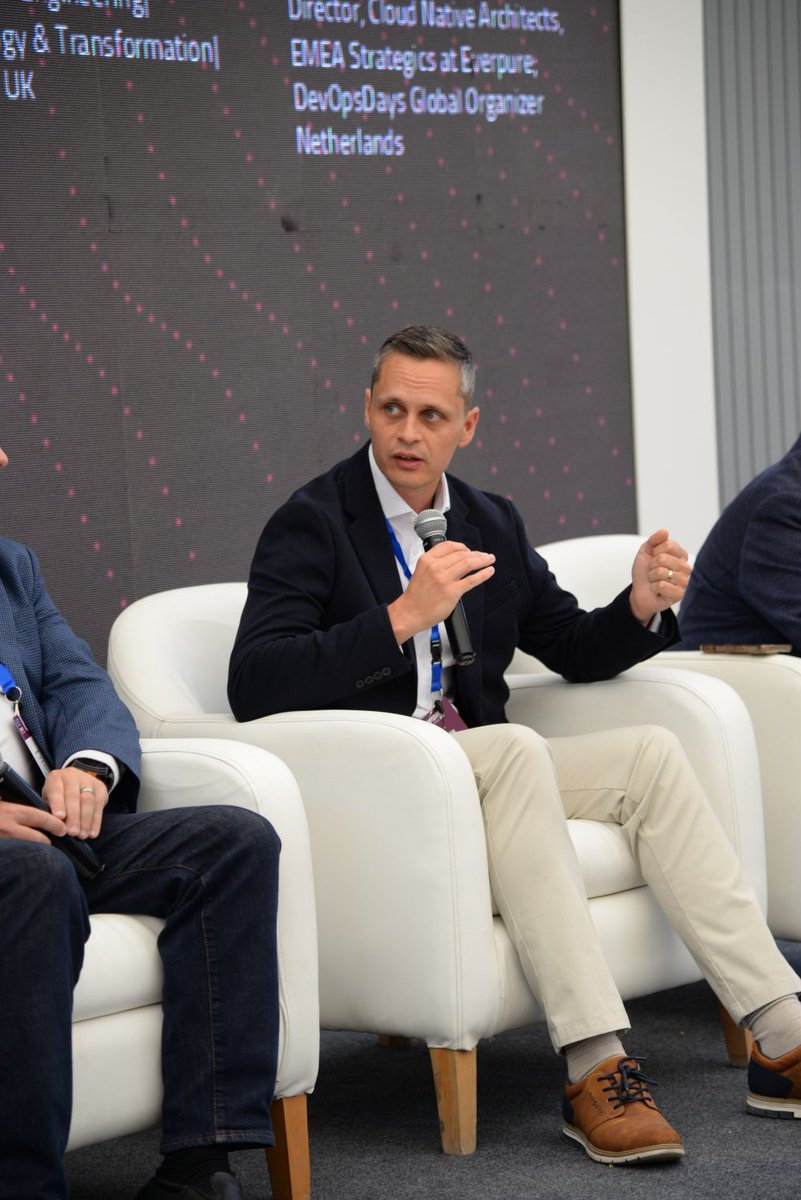 ITIDA's tweet photo. AI, engineering skills and Egypt’s talent advantage led the main panel at #DevOpsDays Cairo 2026, exploring how global companies can build and sustain the workforce of the future.

Read the highlights 👇
https://t.co/pHNldAzLnm

#ITIDA #SECC https://t.co/LUaL4MANSo
