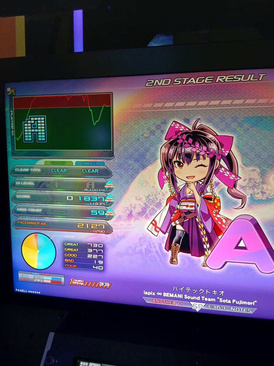 Dear_Anthem_07's tweet photo. ボーダークリアだったけど、まあよし！
ほんとハイテックトキオ最高！！！
できれば３曲目とかにやりたい🥺 https://t.co/pXf1kIj54j