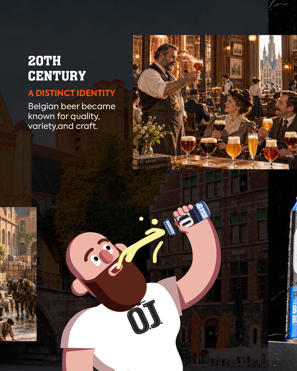 ojbeer_official's tweet photo. Born in Belgium, Explained by Odo. 🍺🇧🇪

Belgium has been serious about beer for a very long time.

#OJBeer #ExplainedByOdo #BelgianBeer #OdoJoost #BeerStyles #BelgianHeritag https://t.co/JQBFsyctXe