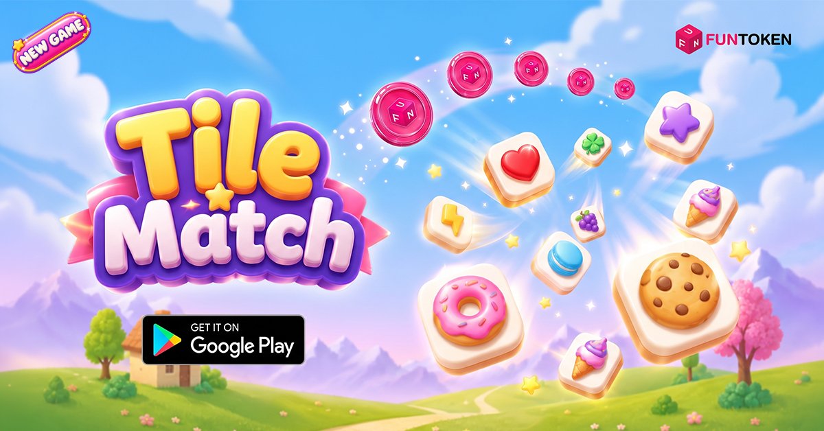 FUNtoken_io's tweet photo. 🆕 New $FUN Game Alert! 🎮

Meet $FUN Tile Match Quest, our 9th Android game! 🧩 Match tiles, clear challenging levels, and earn real $FUN rewards as you play. 💰
🚫 No ads. 🔓 No paywalls.

Play Tile Match Quest 👉 https://t.co/yEIsRktBoK

More $FUN games coming soon! 👀🚀 https://t.co/MGp30FnXUY