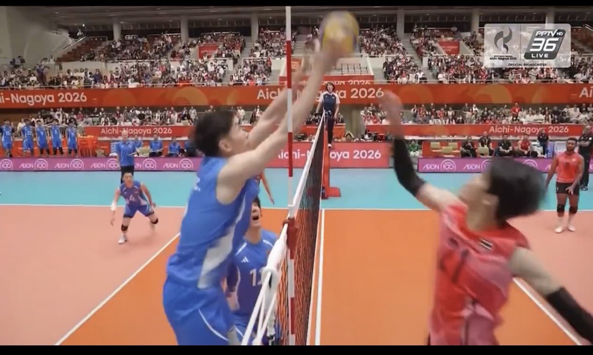 plaifa3213's tweet photo. ยิ้มได้คะแนนด้วยแบบนี้เหรอ #วอลเลย์บอลชาย https://t.co/jp0BgAKTcw