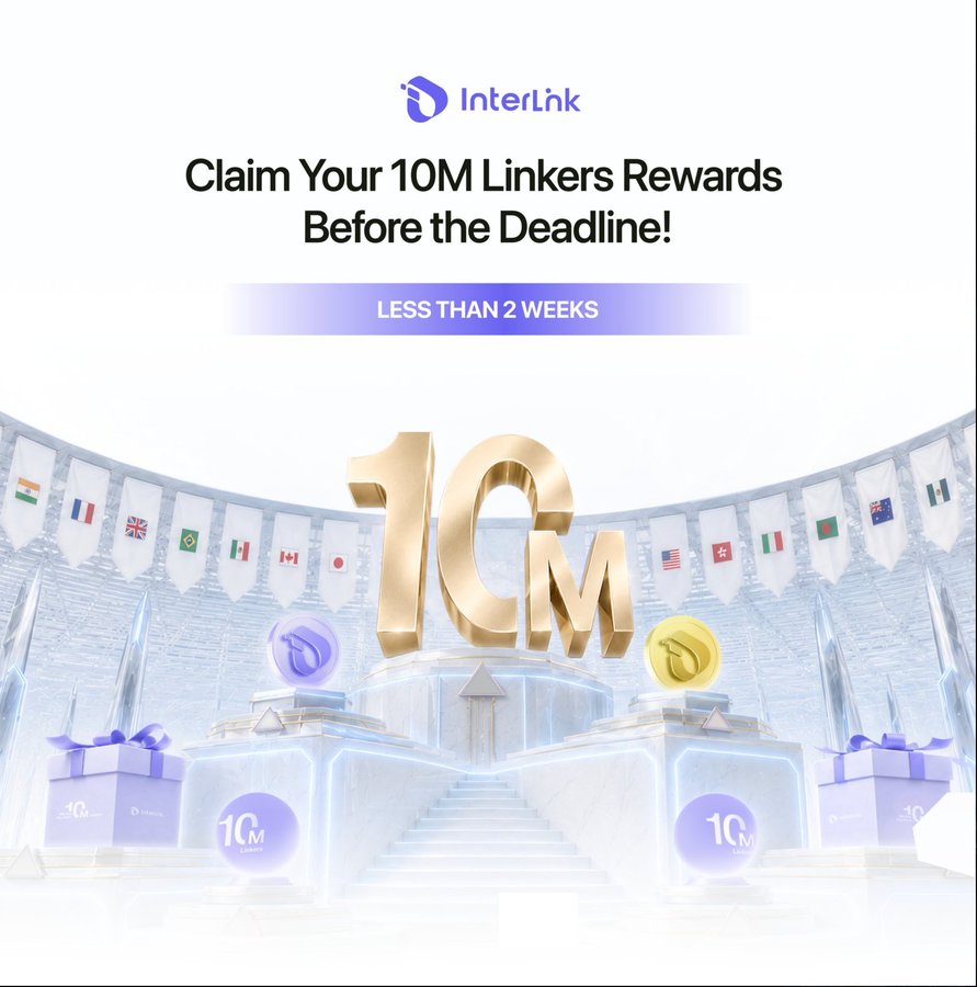 chuong33923's tweet photo. ⏳ Only ~11 days left for the “10M Linkers” event! Afterward, NFT distribution ends and supply becomes fixed. Hold both NFTs to stay ready for potential future benefits on Interlink. 🚀 
#Interlink #ITLG #ITL https://t.co/4rWBzqqPxC