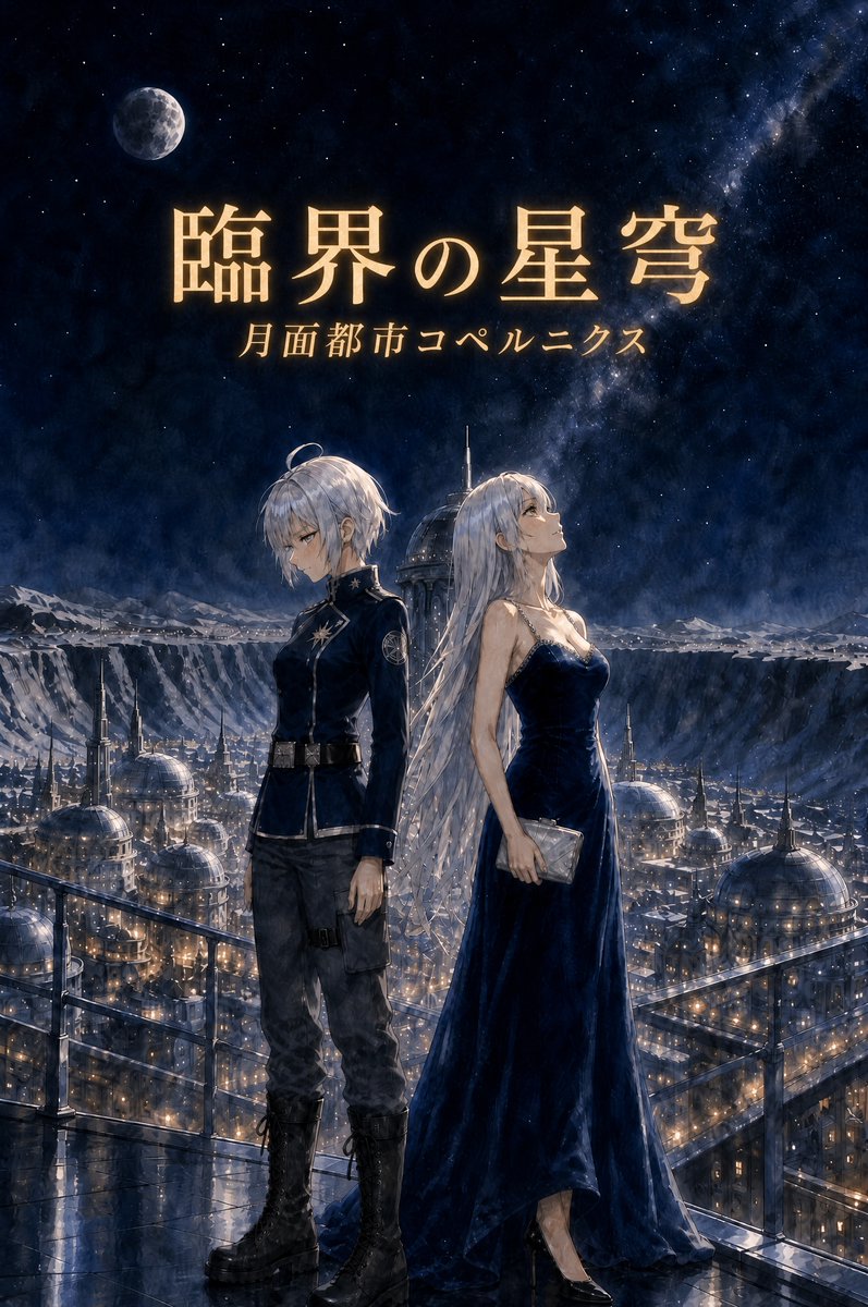 destiny886144's tweet photo. 「臨界の星穹」公開中！ https://t.co/CdtokIUBqS #narou #narouN0668MK 

臨界の星穹：月面都市コペルニクス https://t.co/Cvrp9EMSYN