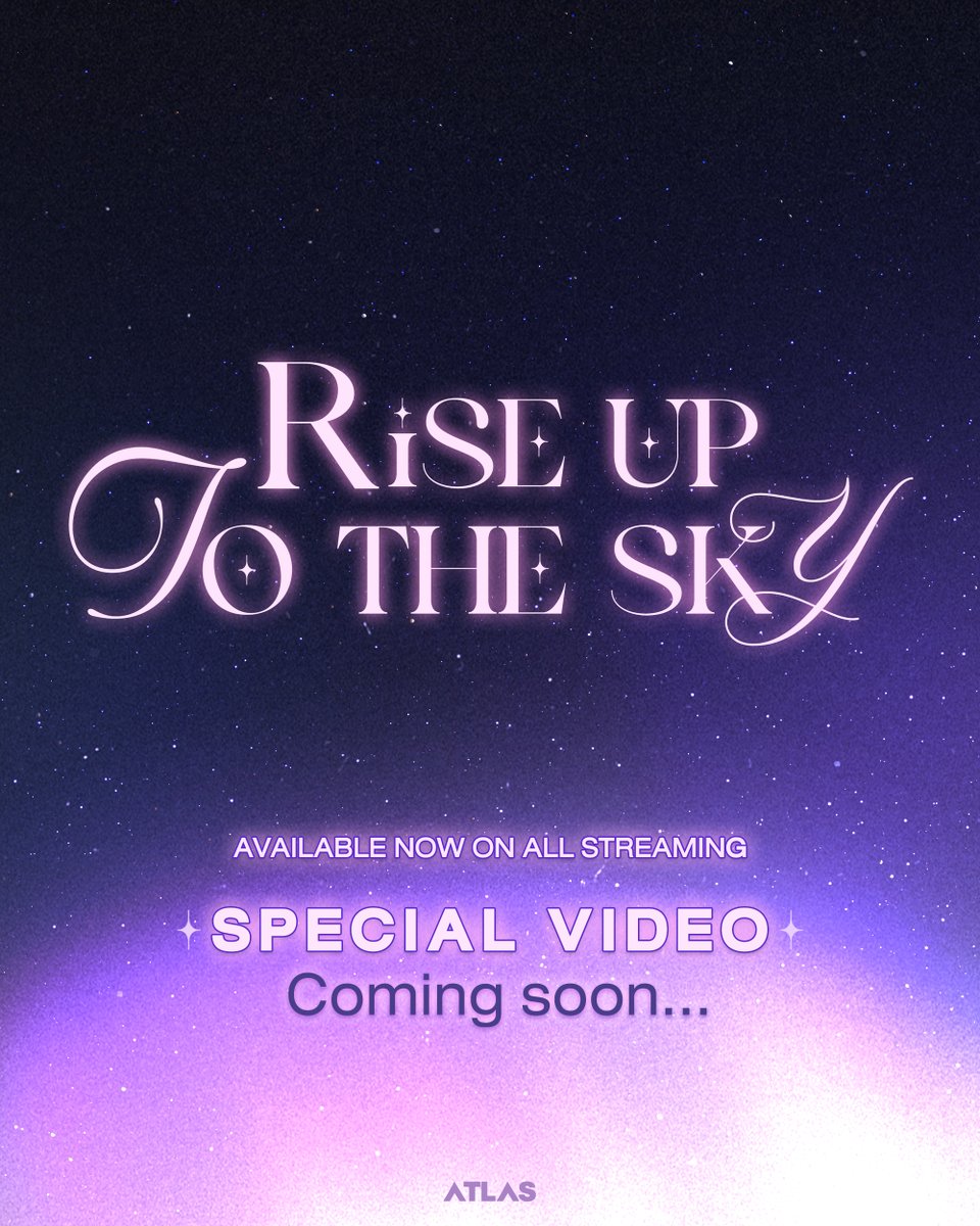 ATLASofficialTH's tweet photo. ATLAS – Rise up to the sky✨

AVAILABLE NOW ON ALL STREAMING
💫 https://t.co/M9tqYhdOfc

SPECIAL VIDEO
Coming soon… 🌌

#ATLAS_Riseuptothesky
#ATLASth #ATLAS_th
#XOXOentertainment https://t.co/YcshfTSbVL