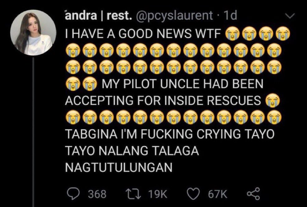 coffeejnls_'s tweet photo. yohoooo andra, where r u na? pasabi sa pilot uncle mo paki sundo ako rito sa pilipinas😭 https://t.co/bhssWLDMSp