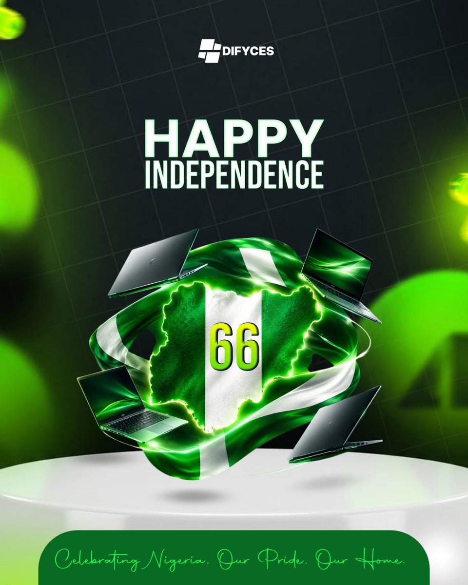 difyces's tweet photo. Happy Independence Day Nigeria 🇳🇬 https://t.co/AFg4tl78sv