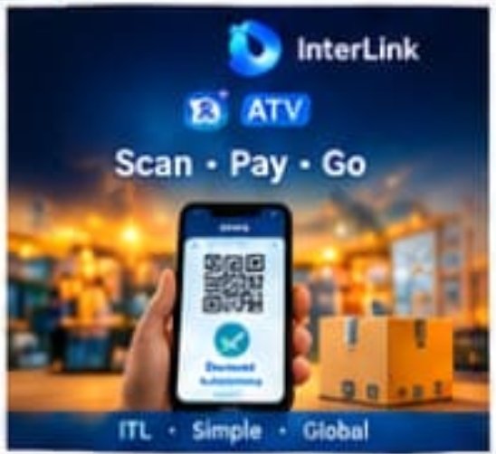 lkreddy52's tweet photo. hand holding a smartphone displaying an active QR code on the screen, emphasizing quick and easy digital scanning.  
The background behind the hand features a warm, softly blurred retail or warehouse environment with cardboard shipping boxes, reinforcing #INTERLINK #ITL #ITLG https://t.co/5pgKZZ4WXD