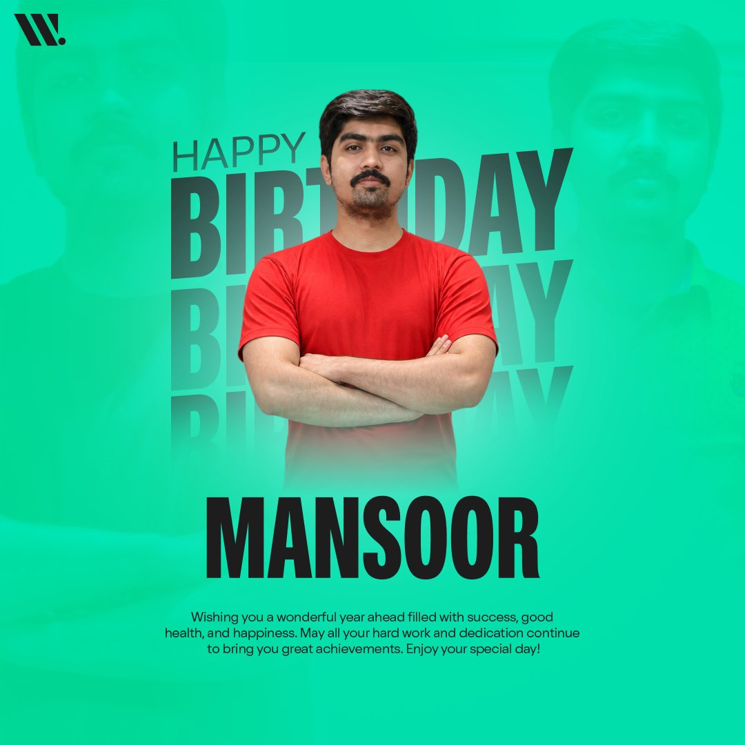 FutureSouls's tweet photo. Happy Birthday, Mansoor Ul Haq Janjua!

Wishing you a wonderful birthday filled with happiness, success, and memorable moments. May the year ahead bring you new opportunities, continued growth, and many reasons to celebrate.

Have a fantastic birthday and a great year ahead! https://t.co/tcb7xBHAOD