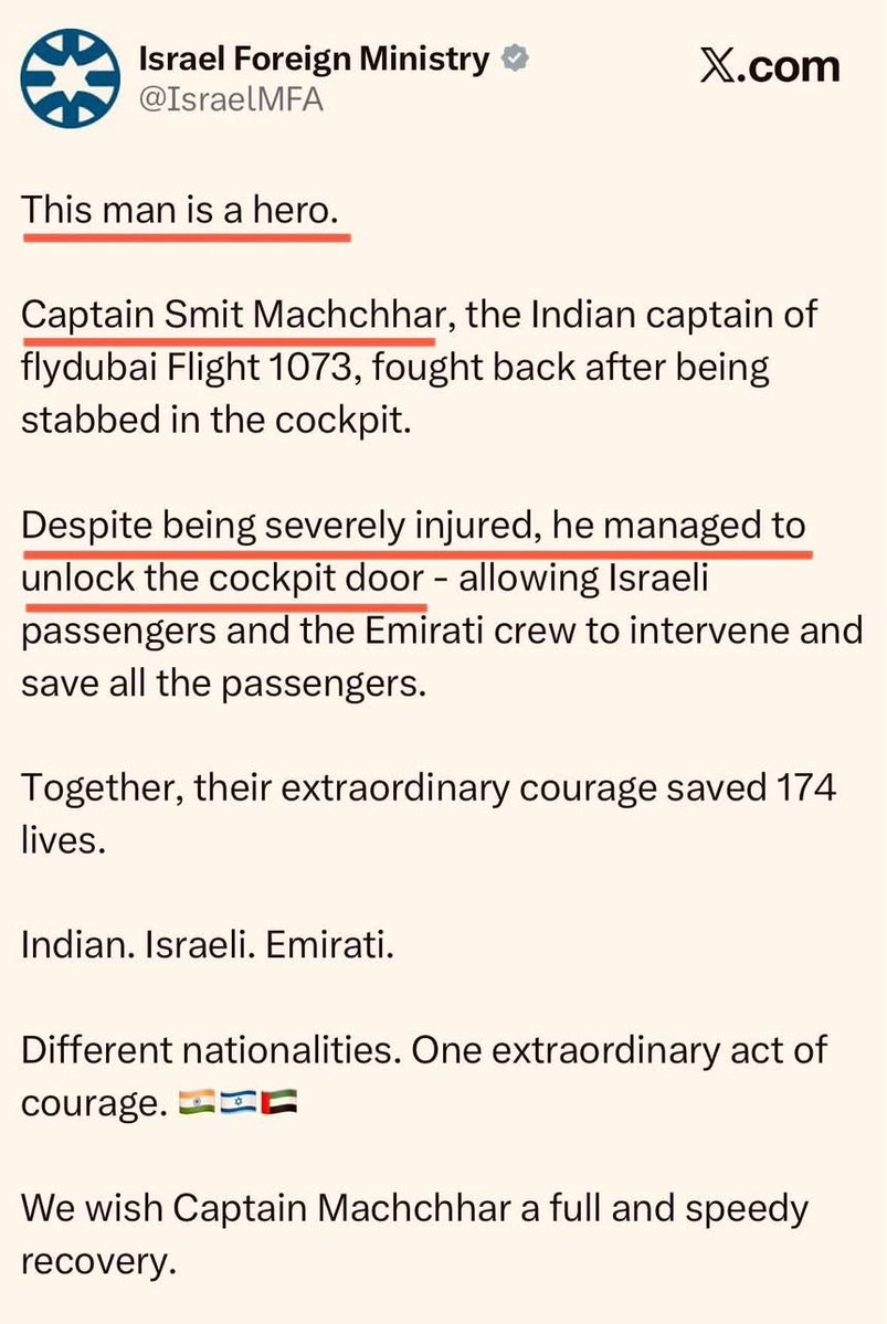 blsanthosh's tweet photo. A nation feeling proud by the bravest act of its son under extreme hostile condition &amp; Israel thanks profusely . https://t.co/kdKVLaGBnU