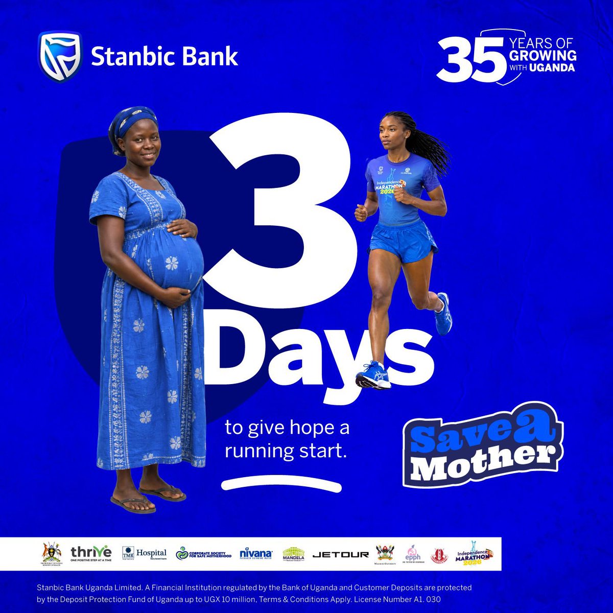 IsabellaNabaasa's tweet photo. The countdown is almost over

In three days, we’ll take every step for mothers, families and a safer tomorrow.
Run with us and #SaveAMother.

Register: https://t.co/zOwn72Wngc https://t.co/kGW0YjszWV