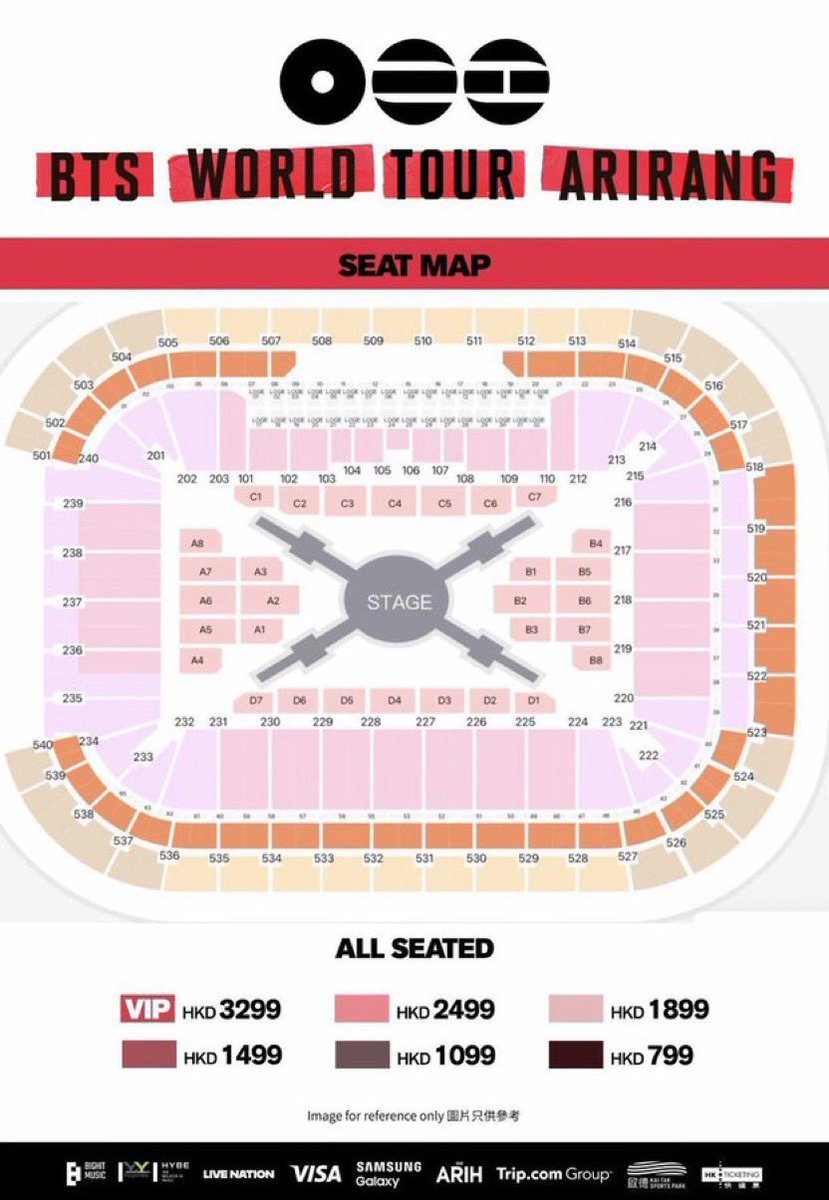 i1tct's tweet photo. 【WTS】
BTS WORLD TOUR
香港公演 🇭🇰

📅 3/4〜3/7
📍 KAI TAK STADIUM

TICKET
💎 VIP FLOOR｜ステージ前 1〜15列
💺 1階指定席｜2〜15列
💺 指定席｜HK$1,899 / 1,499 / 1,099 / 799

📩 ご希望の
【公演日｜席種｜枚数｜ご予算】
をDMください！

🌏 海外ファン歓迎

#BTS #방탄소년단 https://t.co/gncpTLAgwh