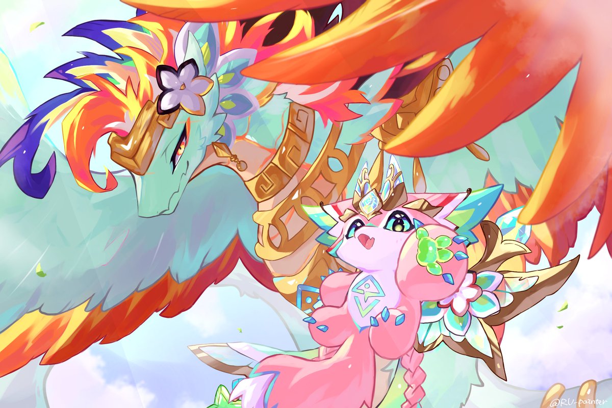 RU_painter's tweet photo. 大空を駆け巡りたい
#DragonVillageCollection　#DVC https://t.co/gtRQBbgWIK