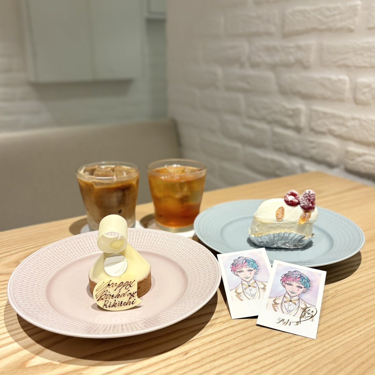 luvj0E_'s tweet photo. 当日お祝いにモスモスのチーズケーキ🎂‼️㊗️
改めてお誕生日おめでとうございます🎉力一さんに沢山の楽しいや幸せを貰ってるのでそれが返せるくらい、今年も沢山応援します💫力一さんにも沢山の幸せが訪れますように➿🎶
 #誕ジョー・力一  #ジョー・力一誕生祭2026 https://t.co/sZFzf2G4PA