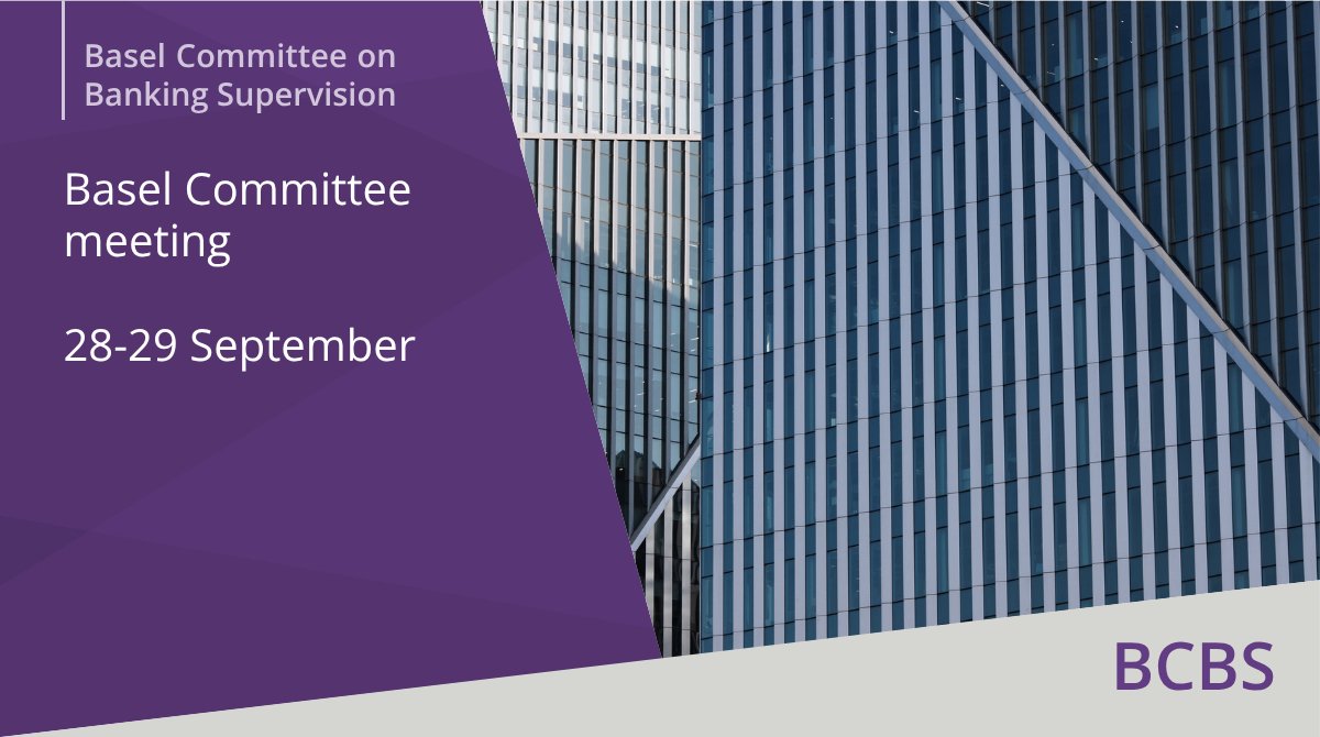 BIS_org's tweet photo. ICYMI: The Basel Committee on Banking Supervision met in Indonesia, on 28–29 September 2026, to discuss a range of analytical, supervisory and regulatory initiatives: https://t.co/PWtwqzlYUf https://t.co/3QUcpcYQ4c