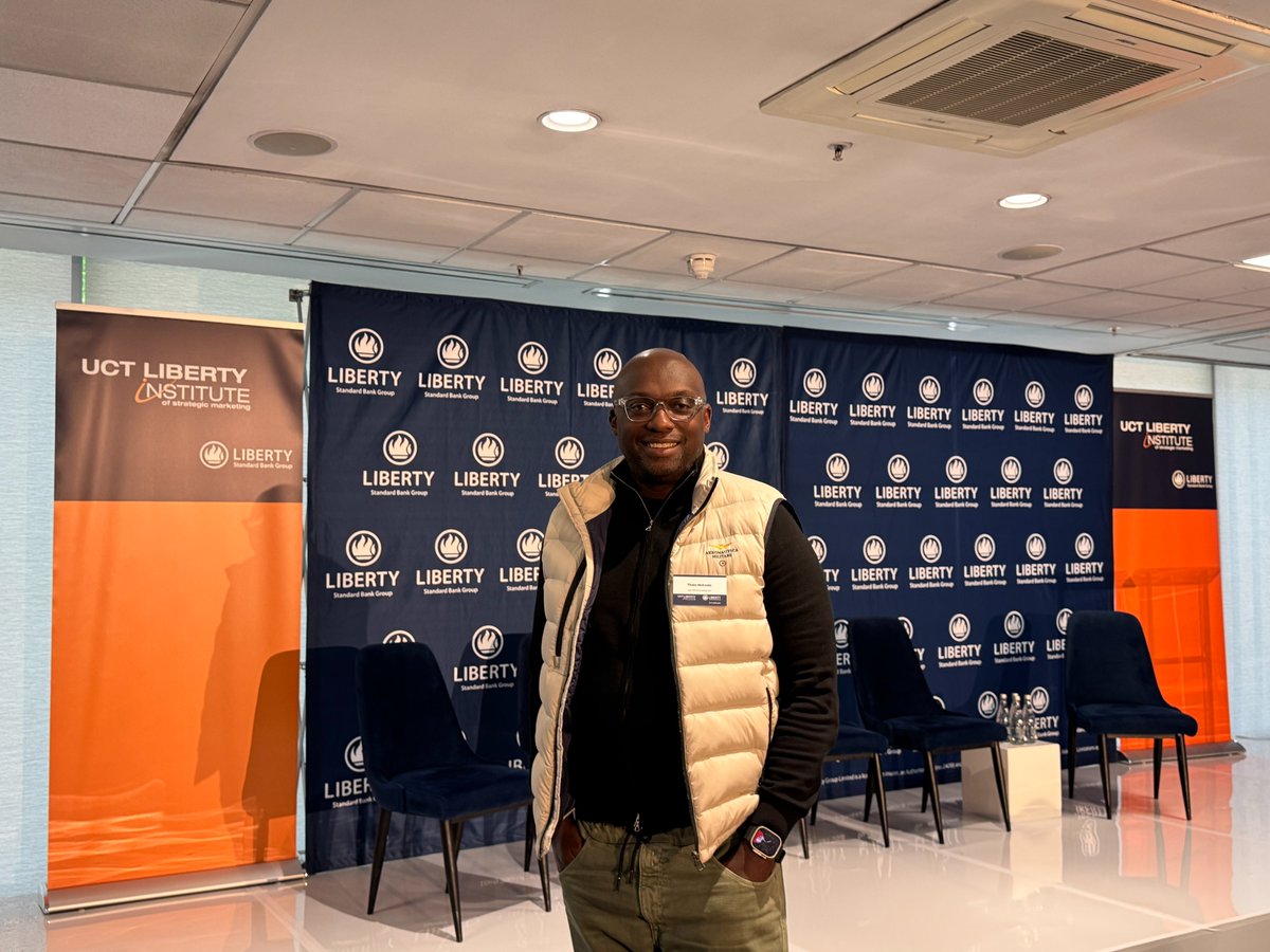 KayaON959's tweet photo. 💫The Celebration Economy in South Africa

New research from the UCT Liberty Institute of Strategic Marketing, based on a survey of more than 2,000 South Africans and over 100 in-depth interviews, explores the role celebrations play in our lives.

Despite a challenging economy and rising cost of living, more than 90% of South Africans say they love to celebrate.

The report draws on primary research conducted by the UCT Liberty Institute of Strategic Marketing in 2025

#TheBestTInTheCity with @tboseZA is broadcasting LIVE at Melrose Arch.

➡️ Thursday 1 October 
➡️ 9am - 12pm 

#UCTLibertyInstitute 

https://t.co/dghEbSgFcD