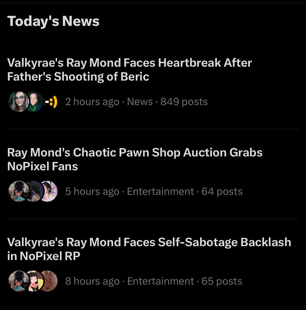 BossPink_Lili's tweet photo. Valkyrae’s GTA RP character Ray Mond is so iconic that it stays trending everytime she logs into nopixel. Thats how you know she’s a great RPer who creates Cinema not just for her character but also sets other characters with their own stories. She deserves RolePlayer of the year https://t.co/7lecXngF63