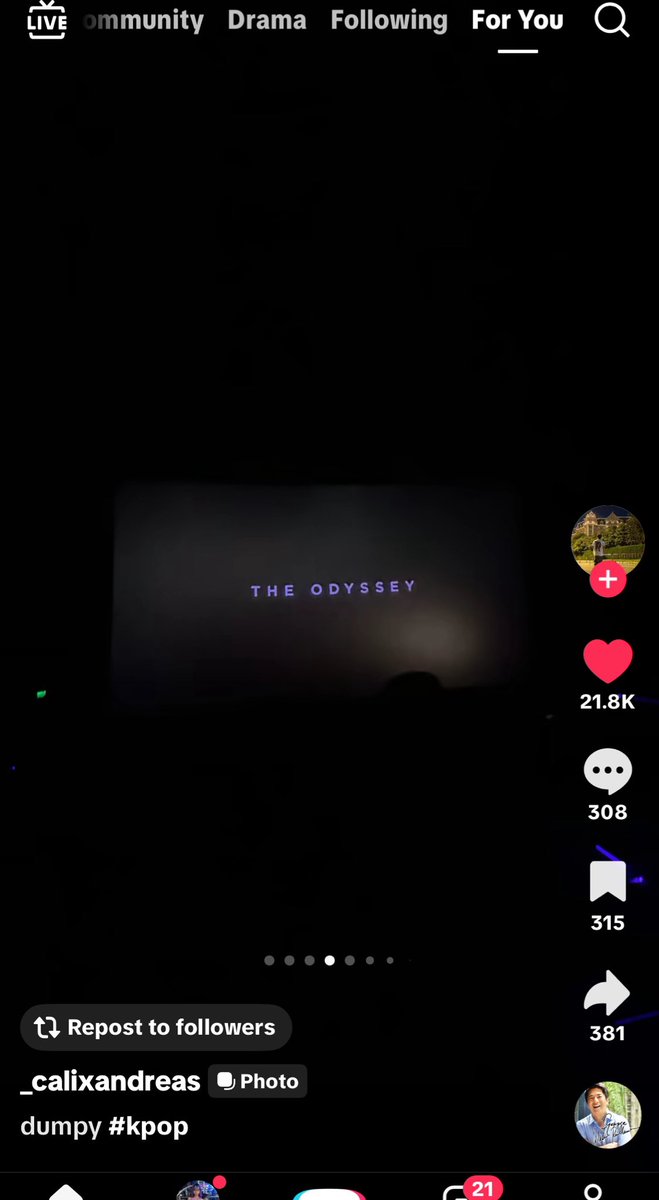 kimsmilfs's tweet photo. THE ODYSSEY = THE AUDACITY😭😭 TANGINA ANAK NGA TO NI DENNIS TRILLO HAHAHA ANG LALA NG HUMOR!! https://t.co/ezVm5xXdmZ