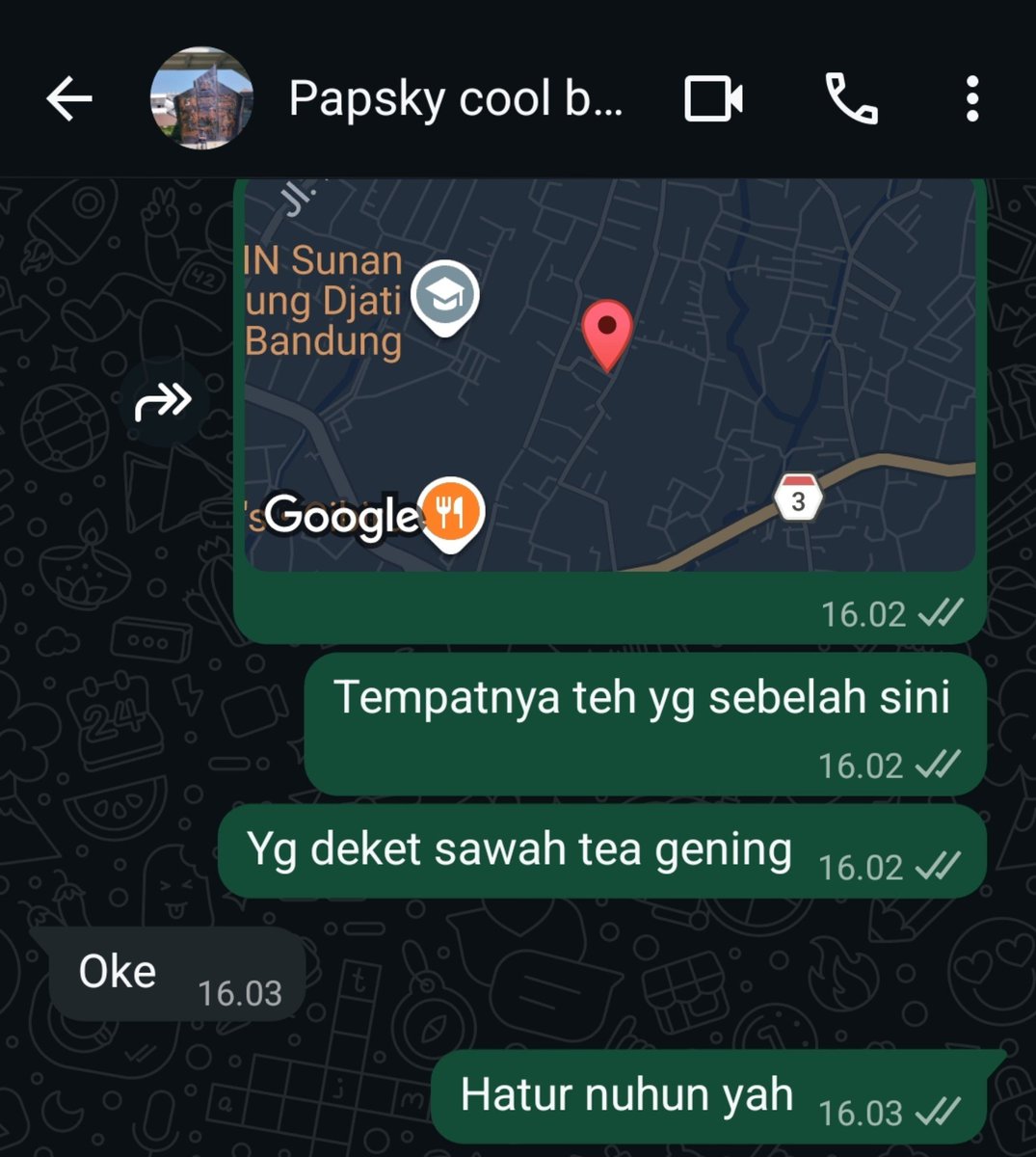 ughins's tweet photo. Dua dry text ayah favorit gue 
1. Ya
2. Oke https://t.co/JCcpWIZkPm