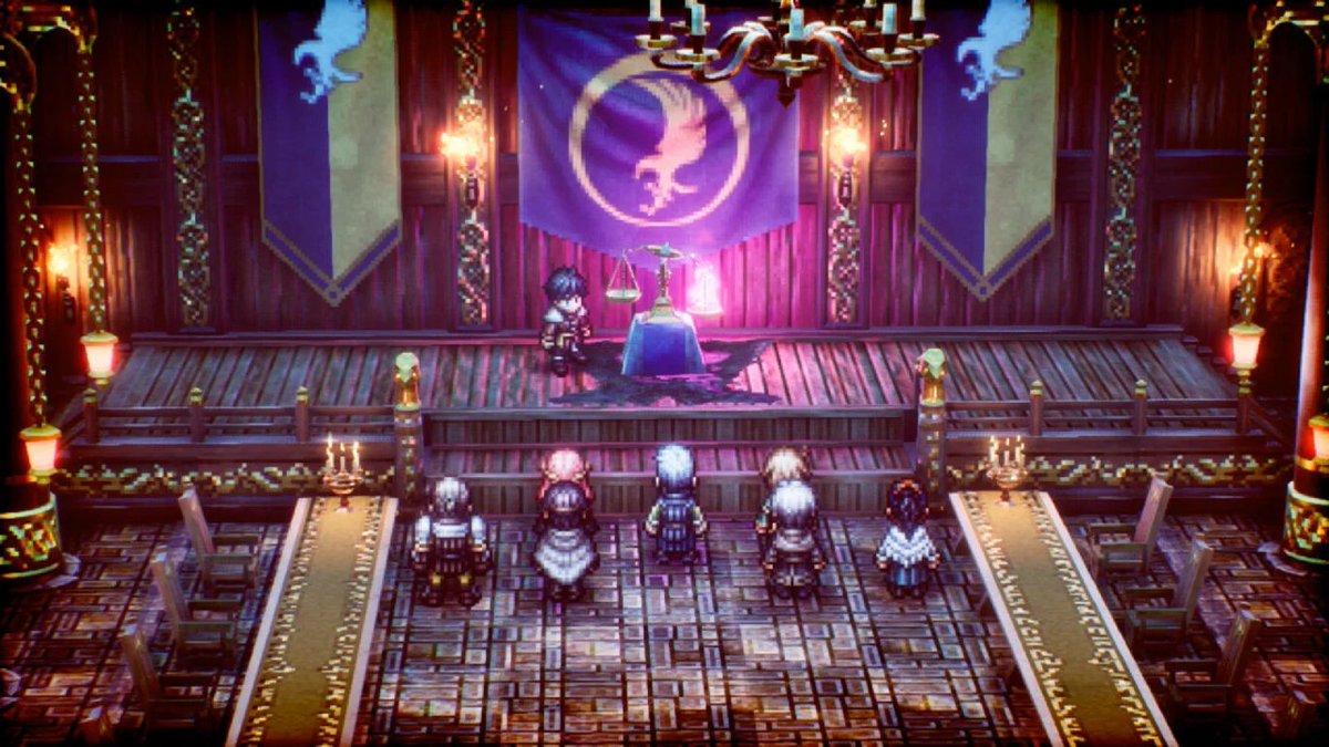 TRST_PR's tweet photo. ／  
🎮タクティクスRPG
『 #トライアングルストラテジー』
《60％OFF》セール中！ 
＼
☑️戦乱の大地ノゼリアで描かれる英雄譚
☑️フィールドの高低差を活かした位置取り
☑️特性を活かした編成、追撃/連携など戦略バトルを楽しもう！  
SW版：https://t.co/DKWBbcXp9J
PS5版：https://t.co/yIbVUvAsyz https://t.co/ey2eS7jKVo