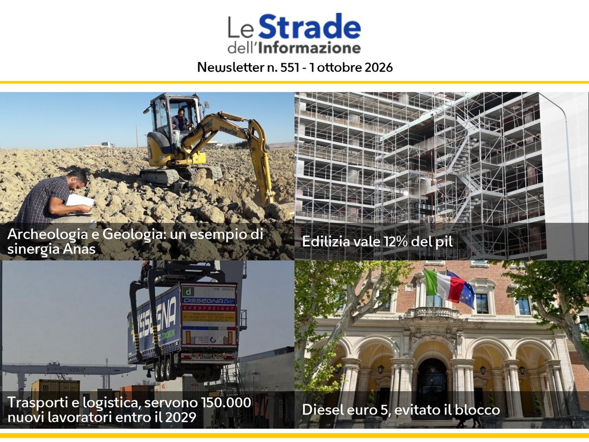 StradeAnas's tweet photo. 🗞️È online la newsletter de #LeStradedellInformazione

Scopri news e approfondimenti ⤵️
https://t.co/oKp4x67GHG https://t.co/tavG3nB546