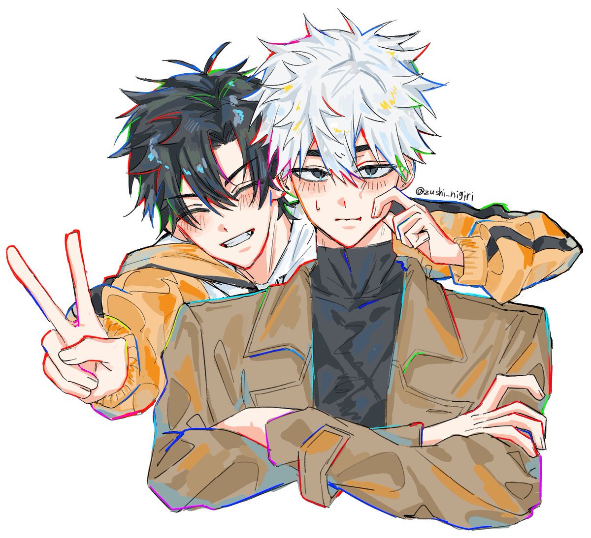 zushi_nigiri's tweet photo. 絵チャ🤩 https://t.co/wBwMGhR0os