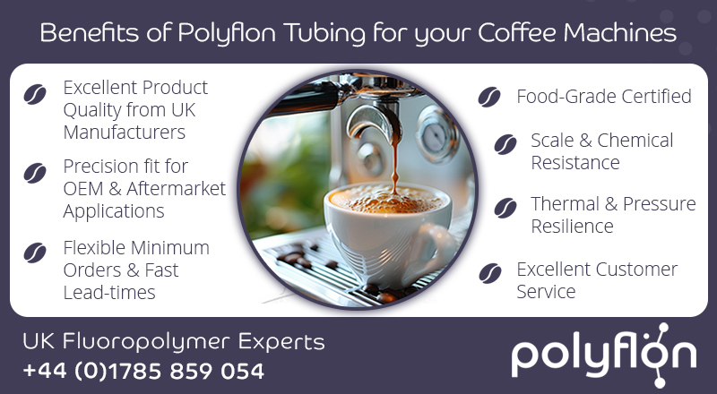 PolyflonTech's tweet photo. Celebrating International Coffee Day! If you manufacture or maintain coffee machines, take a look at the vital benefits of using the right tubing> https://t.co/53JTaIySYE

#CoffeeMachines #CoffeeMaintenance #BrewBetter #CoffeeRepair #CoffeeManufacturing #InternationalCoffeeDay https://t.co/IKbOQb1HJA
