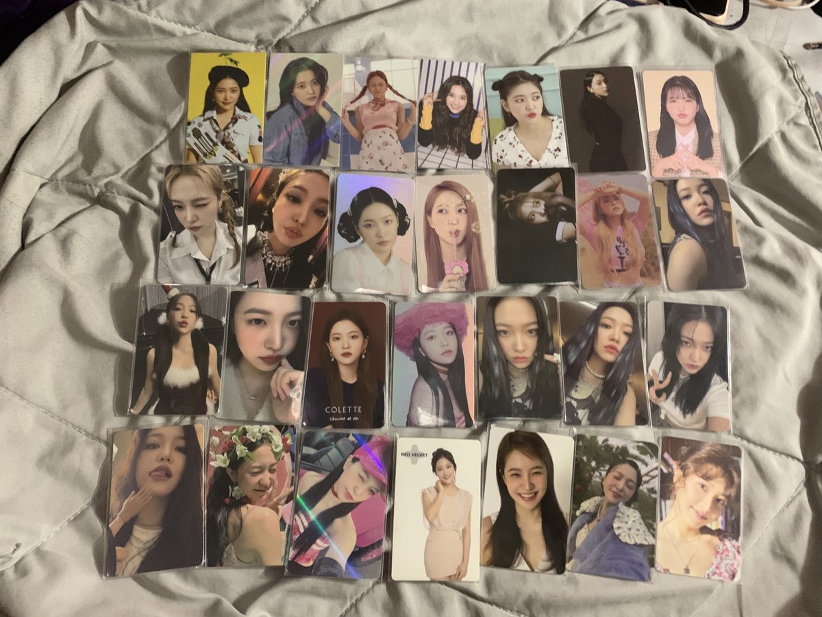 kiiyerim's tweet photo. Mind to help repost? 

wts want to sell lfb aab yeri yerim red velvet official photocard

- keep event w/ dp
- prefer buy more than 1 poca
- Mostly in a good condition
- price in dm/offer, feel free to offer yaa!
- worldwide buyer are welcome
- dom sumedang, jabar, indonesia https://t.co/93SvkuDMCA