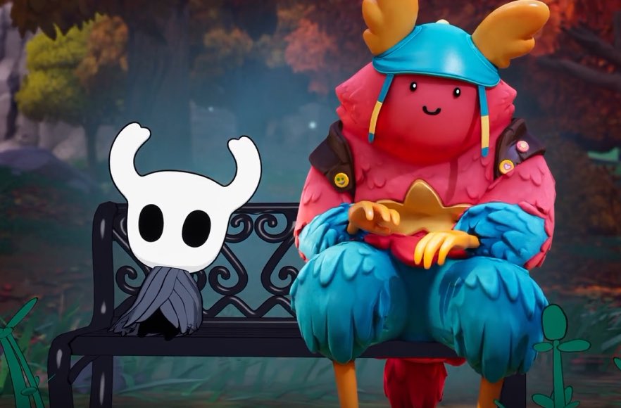 DiscussingFilm's tweet photo. First look at Hollow Knight in Fortnite. https://t.co/YAUaBud8Mt