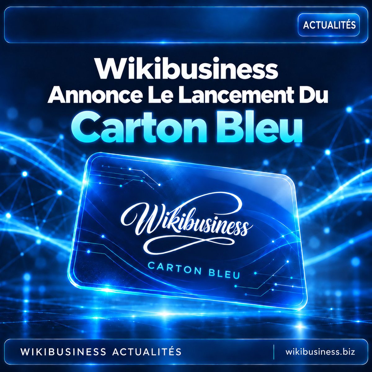 lapkarl01's tweet photo. Wikibusiness Announces The Launch Of Blue Card!

Follow💙Wikibusiness for the announcement and upcoming updates.

🌐 https://t.co/e4cMexF304

#Wikibusiness #BlueCard #Launch https://t.co/ok8zwWLv6V