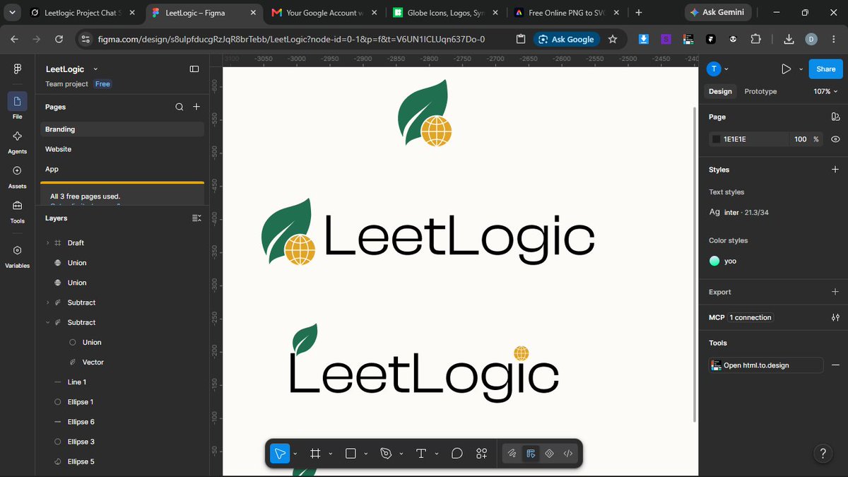 elementaGFX's tweet photo. ...these are the logo variations and one of them was approved. The branding was fast because the founder knew what he wanted and provided me with a color palette as well as typography suggestion. https://t.co/Uo8p7D53fT