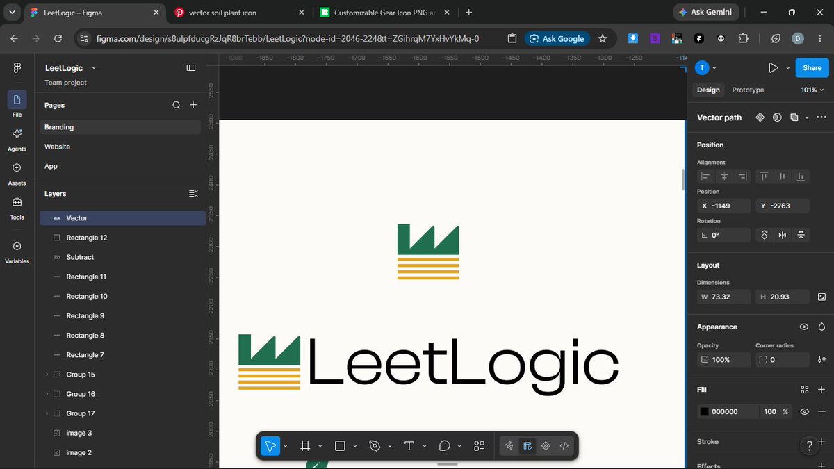 elementaGFX's tweet photo. ...these are the logo variations and one of them was approved. The branding was fast because the founder knew what he wanted and provided me with a color palette as well as typography suggestion. https://t.co/Uo8p7D53fT